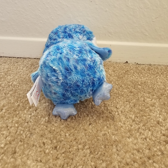 TY Beanie Boos the 6" ICE CUBE Penguin Blue Big Eyed Stuffed Plush Animal - Picture 6 of 7